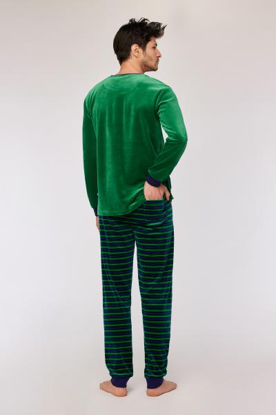 Woody Duif Pyjama heren Velours
