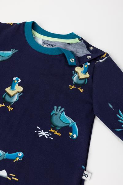 Woody Duif Babypakje jongens allover print