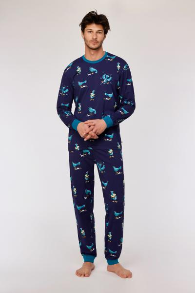 Woody Duif Pyjama Heren Allover print
