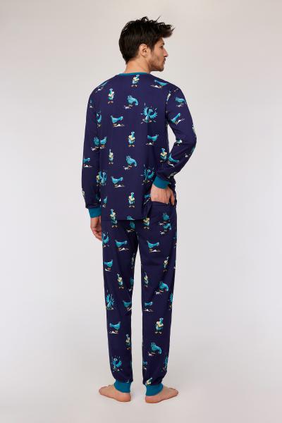 Woody Duif Pyjama Heren Allover print