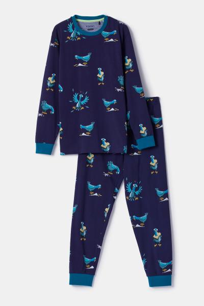 Woody Duif Pyjama jongens Allover print