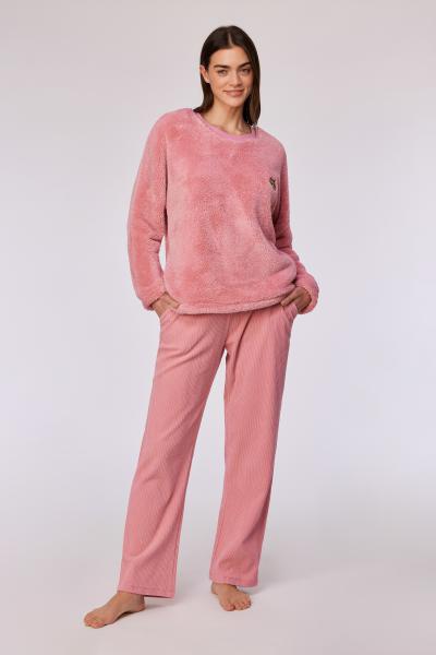 Woody Kat Sweater+broek dames fleece