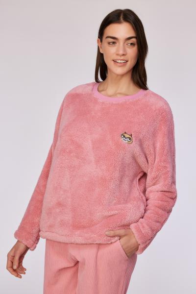 Woody Kat Sweater+broek dames fleece