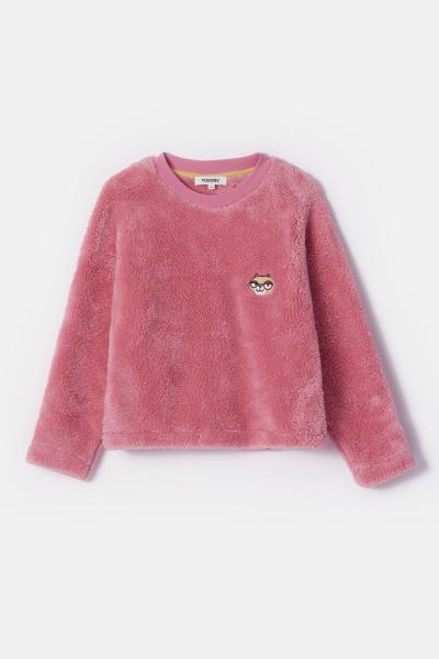 Woody Kat Sweater+broek meisjes fleece