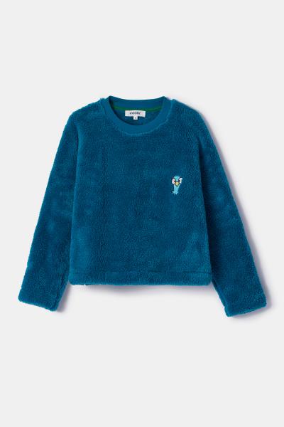 Woody Duif Sweater+broek meisjes fleece