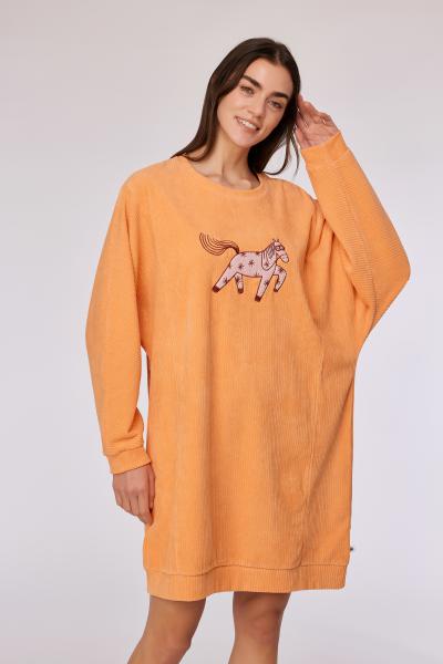 Woody Pony Slaapkleed dames fluweel