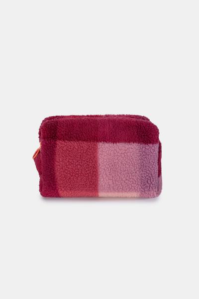 Lordsxlilies Make-up Tasje Teddy Ruit framboos