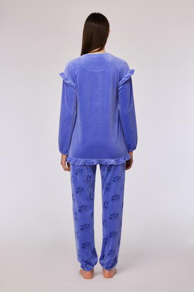 Woody Duif Pyjama dames velours