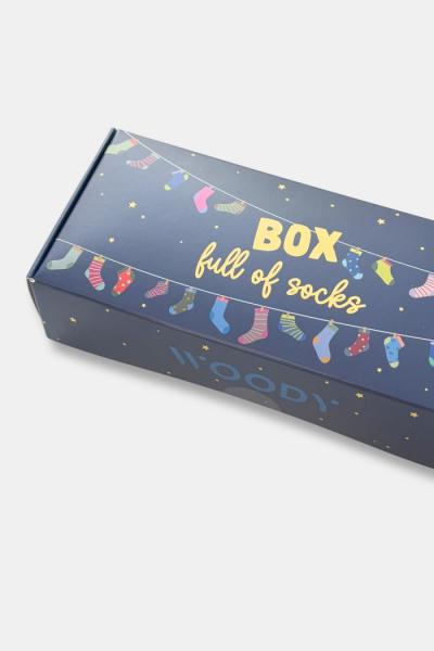 Woody Giftbox 6 sokken
