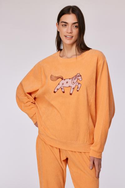 Woody Pony Pyjama dames velours
