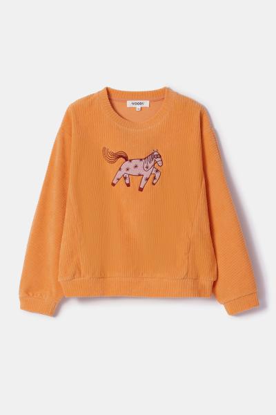 Woody Pony Pyjama meisjes velours