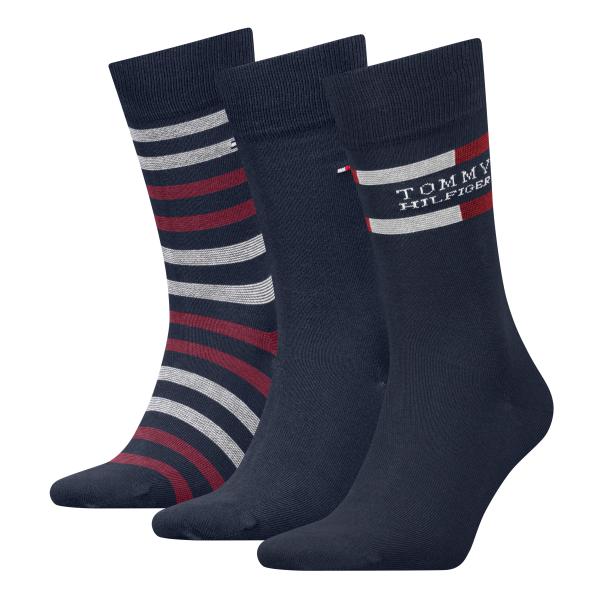 Tommy Hilfiger Giftbox TH 3 paar kousen heren