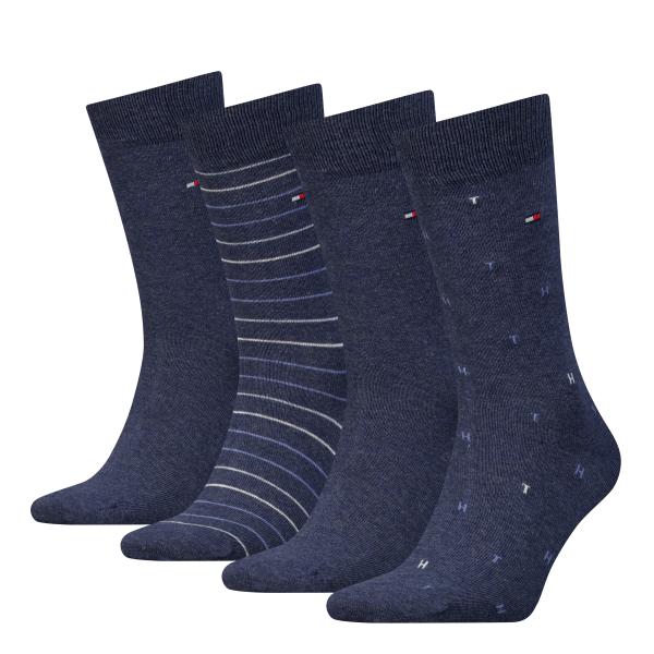Tommy Hilfiger Giftbox TH 4 paar kousen heren