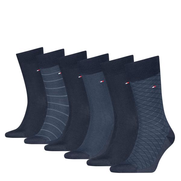 Tommy Hilfiger Giftbox TH 6 paar kousen heren