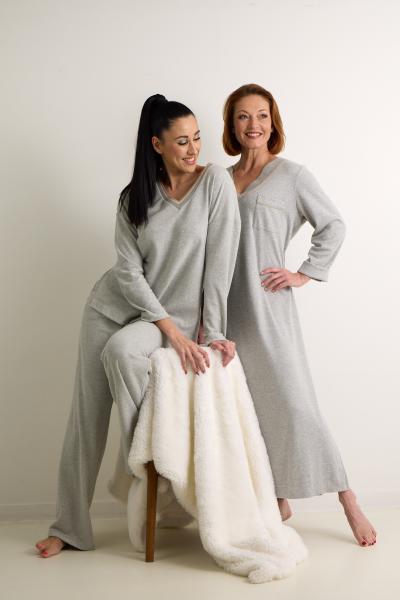 Vitamia Grijs Homepak Vest +broek