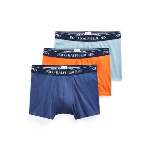 Ralph Lauren Trunk Heren 3-Pack, Effen