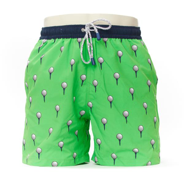 Mc Alson Zwemshort golfballen groen