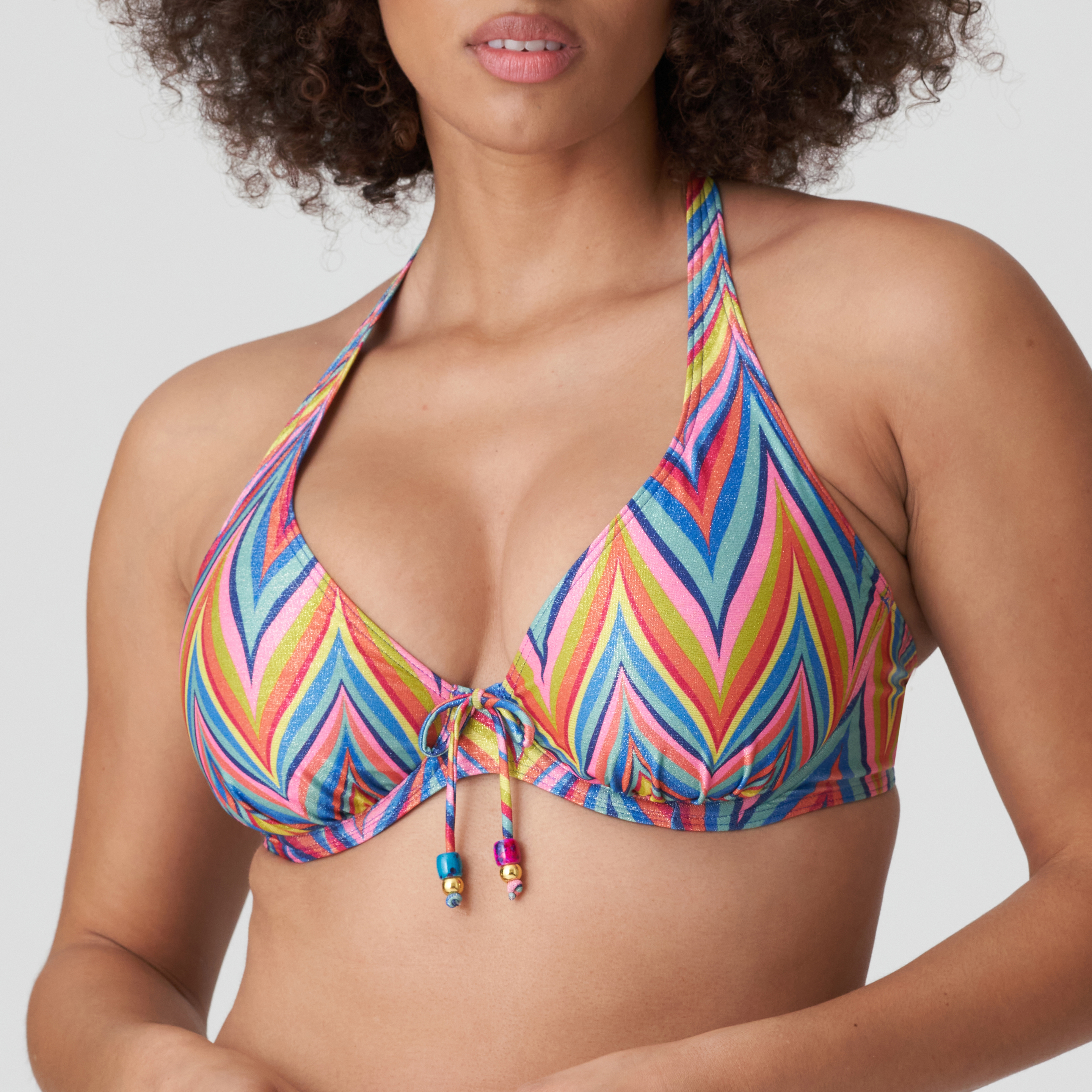 PrimaDonna Swim Kea bikinitop plunge halve mousse