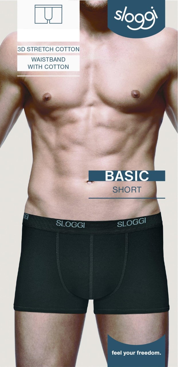 Sloggi Heren Basic Short 3+1GRATIS!