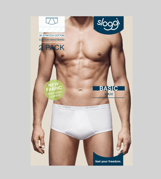 Sloggi Heren Basic Maxi 2-pack