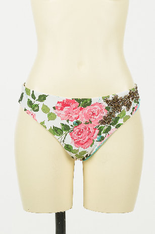 Twin-Set Rozen bikinislip gewoon