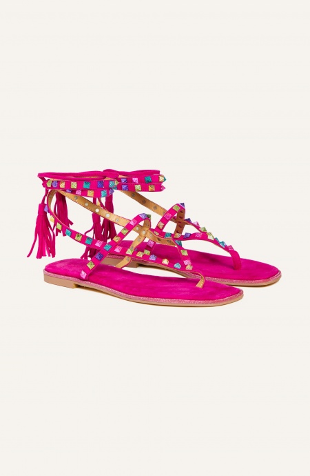 Pin-Up Stars Sandalen steentjes