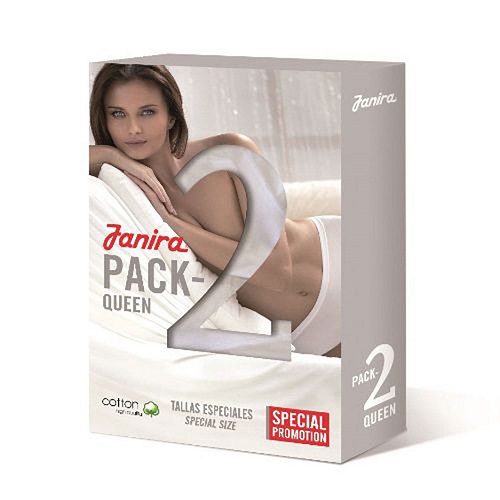 Janira Queen Esencial Hoge Slip 2-Pack maat 46-50