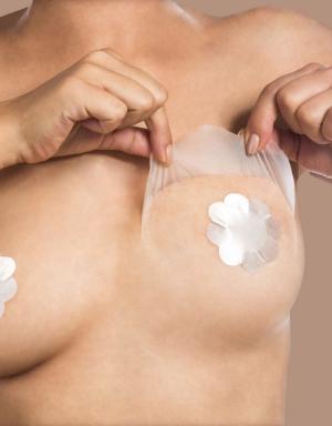 Byebra Breast Lift Tape D-F Cup + Nipple Cover, 3P