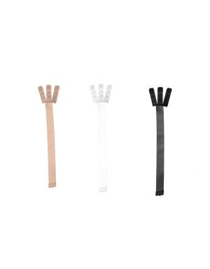 Byebra Low Back Straps, 3 haakjes, 3-Pack - Linnenkastje