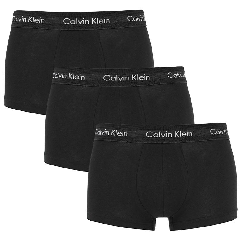 Calvin Klein Boxer Heren 3-Pack Effen