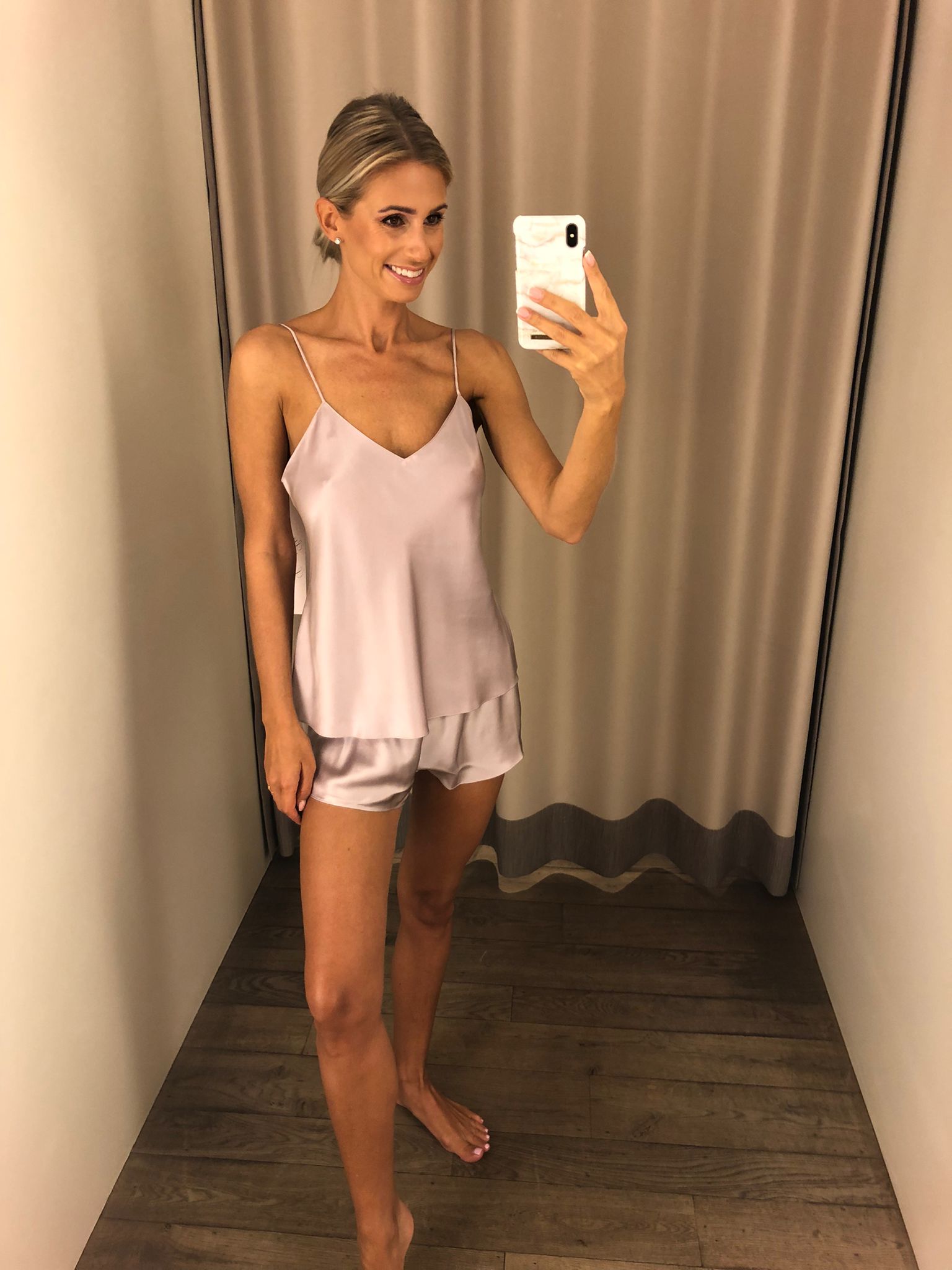 Lunadiseta Top + shortje zijde basic