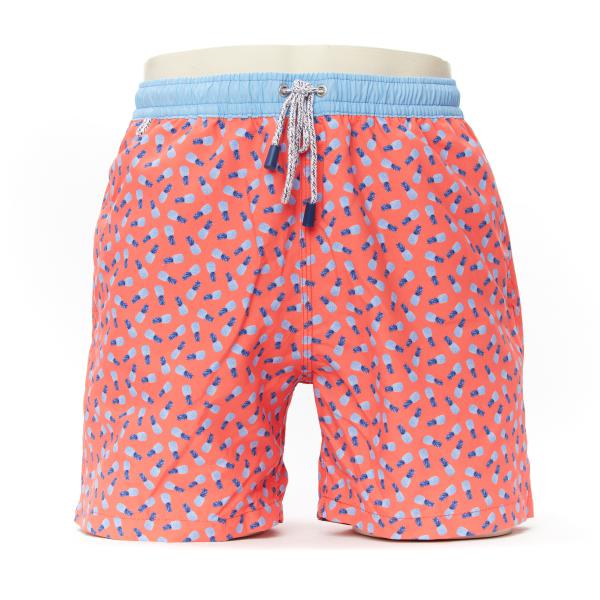 Mc Alson Zwemshort kind ananassen oranje