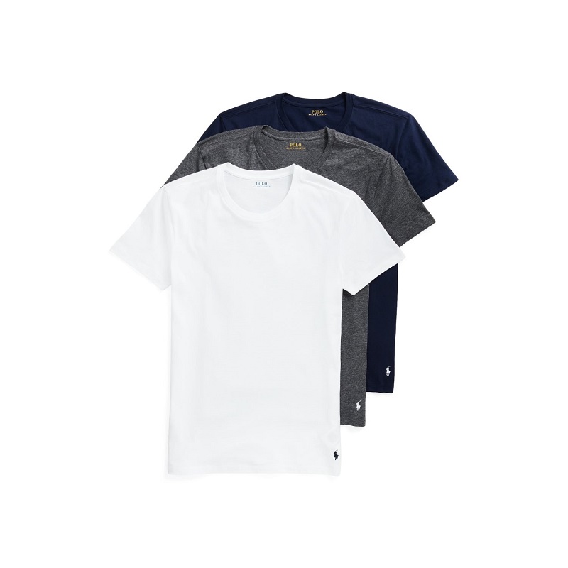 Ralph Lauren Basic cotton T-shirt 3-pack