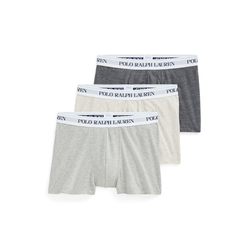 Ralph Lauren Stretch Cotton Classic Trunk, 3-pack