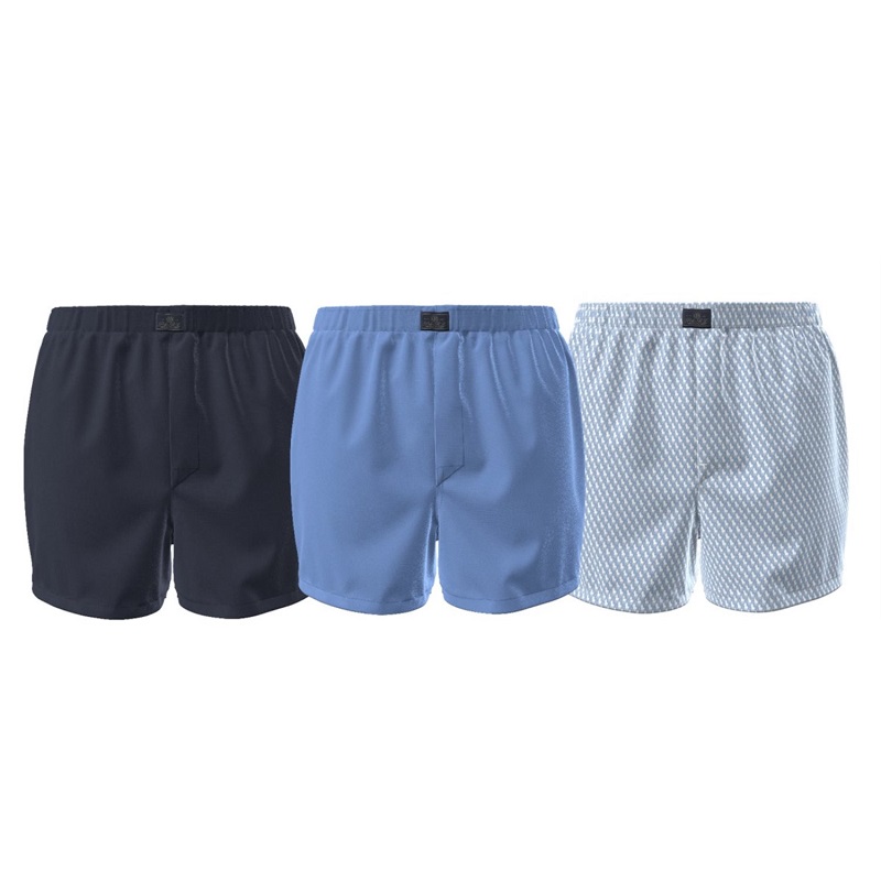 Ralph Lauren Woven Boxer 3-Pack logo/effen