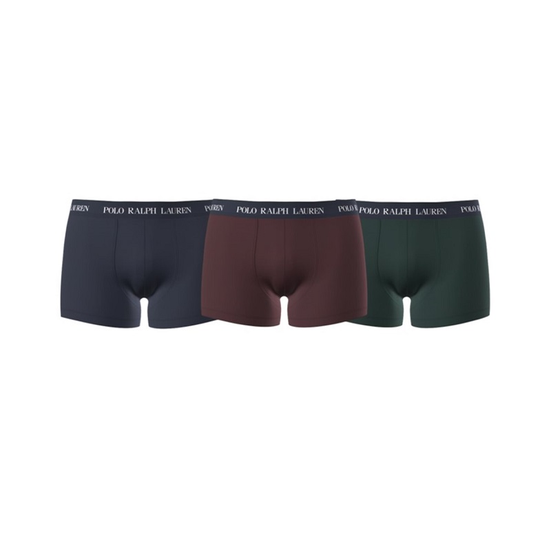 Ralph Lauren Stretch Cotton Classic Trunk, 3-pack