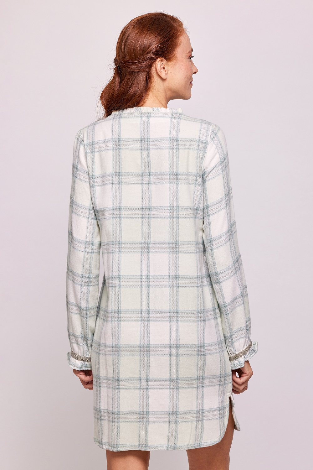 Lords x Lilies Slaapkleed flanel met ruiten