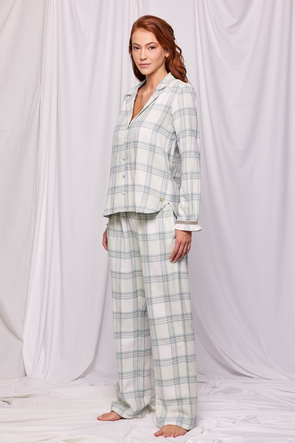 Lords x Lilies Pyjama flanel met ruiten