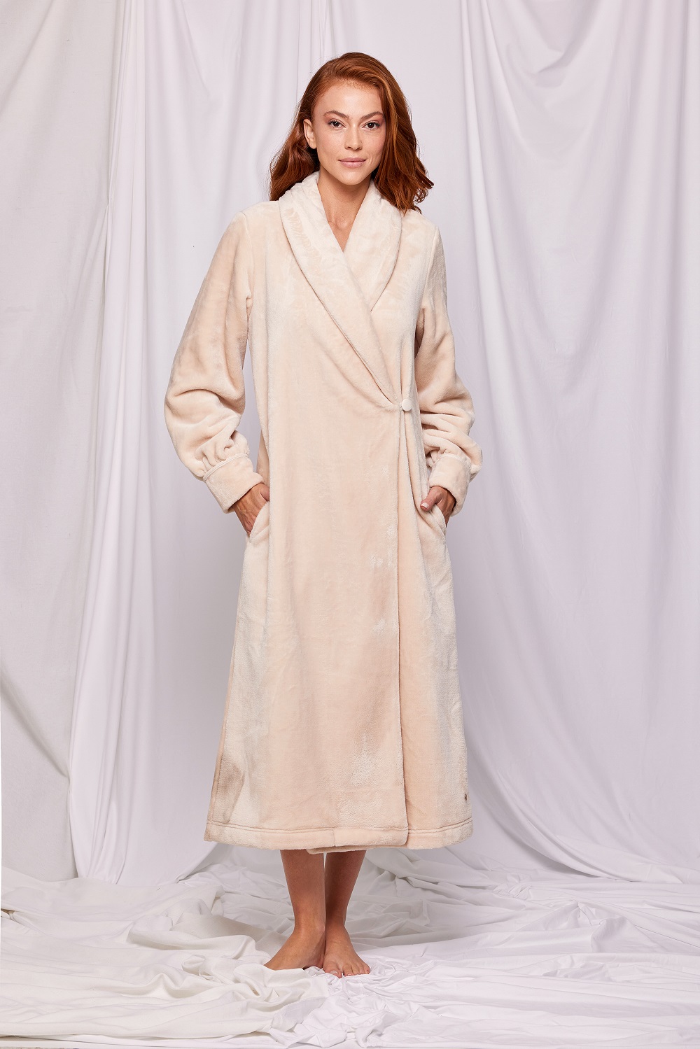 Lords x Lilies Kamerjas lang in teddystof