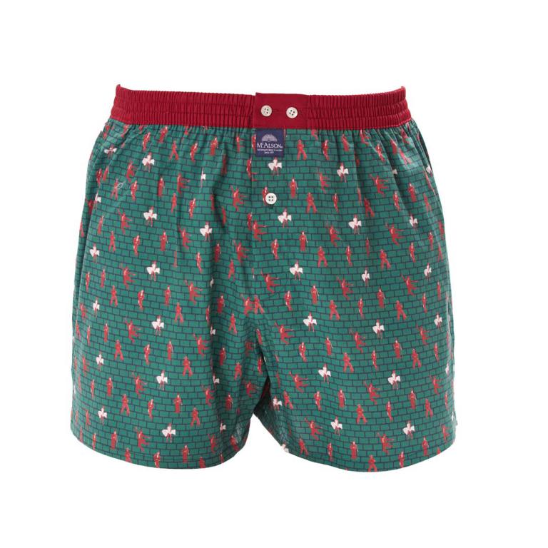 Mc Alson Boxer Heren Hollywood iconen, groen