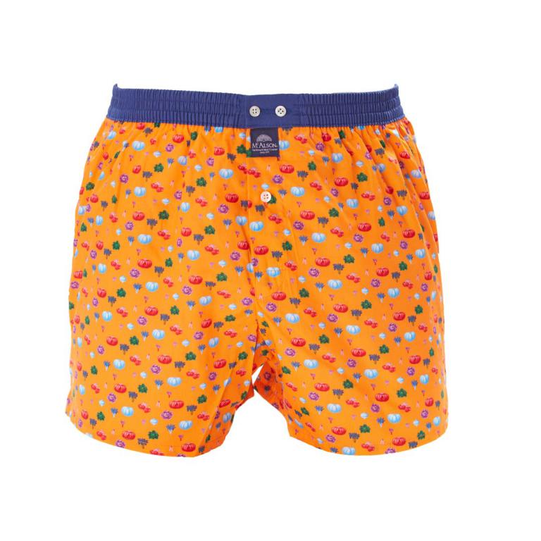 Mc Alson Boxer Kinderen pompoenen oranje