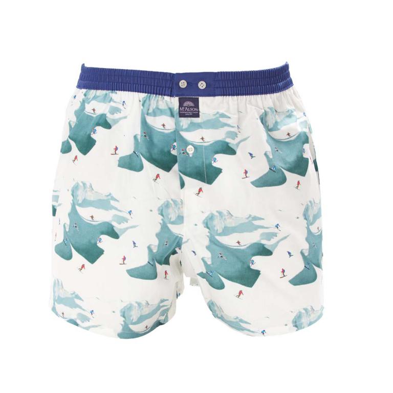 Mc Alson Boxer Kinderen bergen, ski, boord blauw
