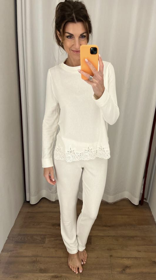 Paladini Night sweater ronde hals + broek