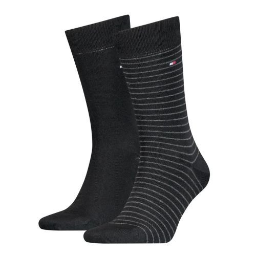 Tommy Hilfiger Herensokken streepjes 2-pack