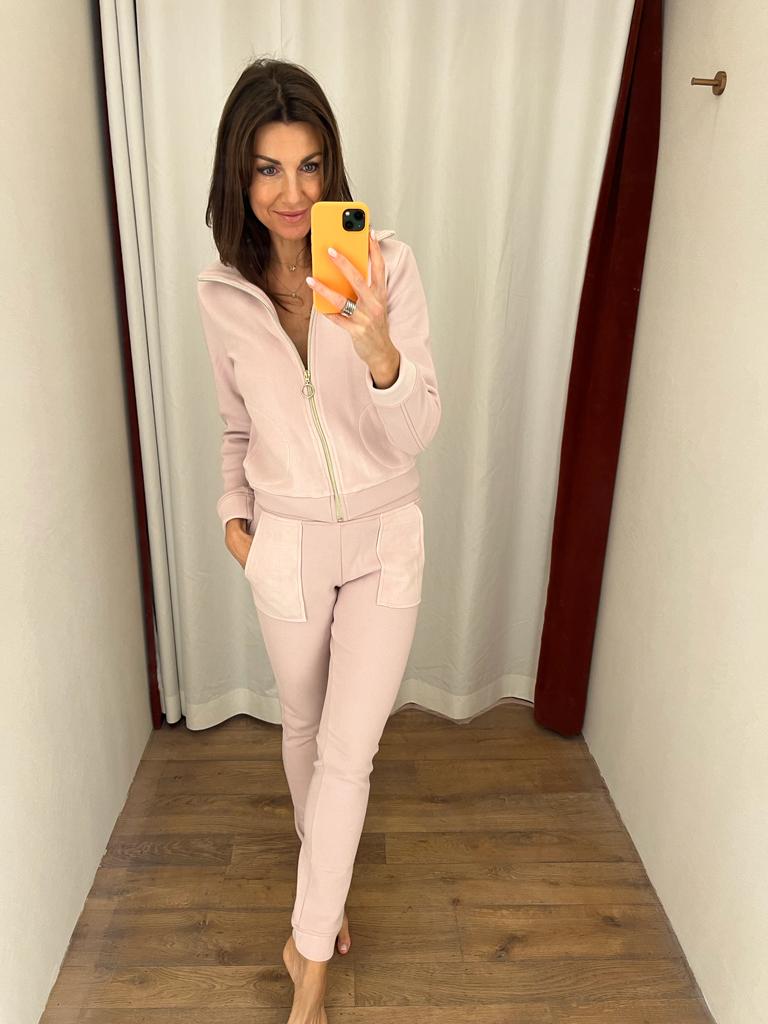 Vitamia Homewear top rits + lange broek