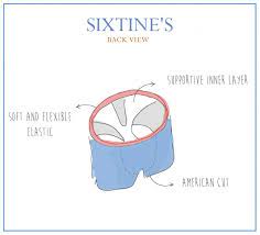 Sixtine's Boxer heren gestreept, boord blauw