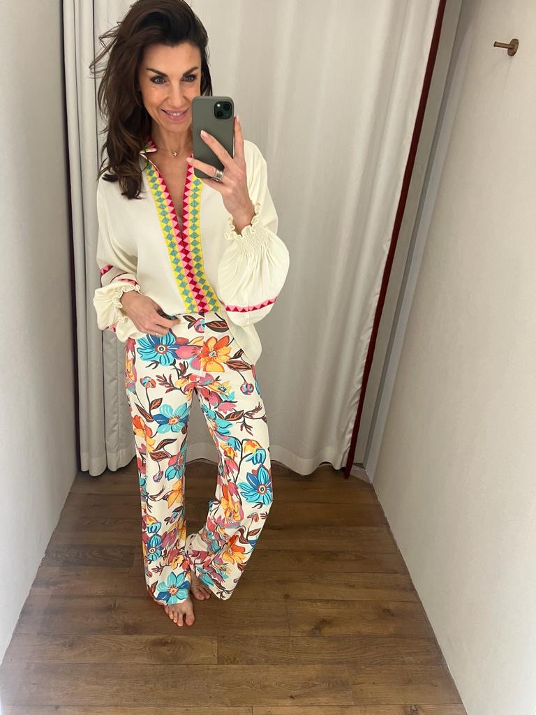 Raffaela d Angelo Indiaans thema Blouse
