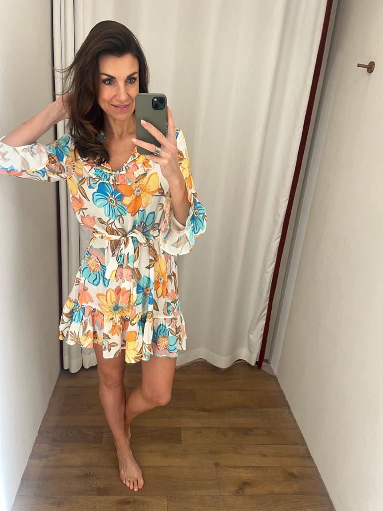 Raffaela d Angelo Indiaans thema kleedje zim