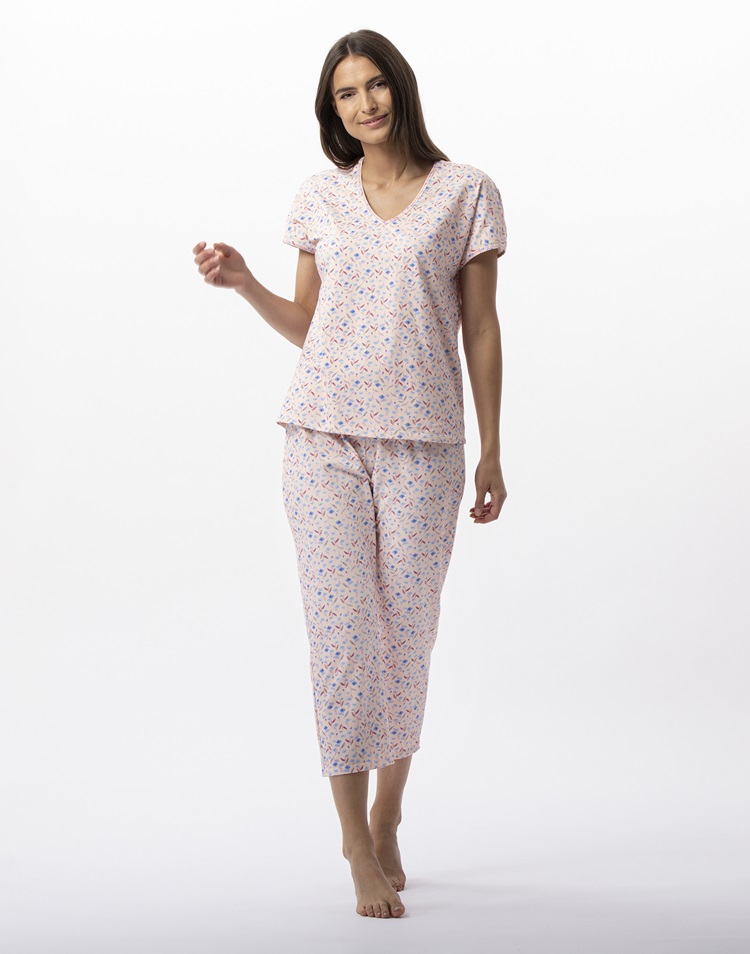 Le Chat Angie pyjama met 3/4 broek