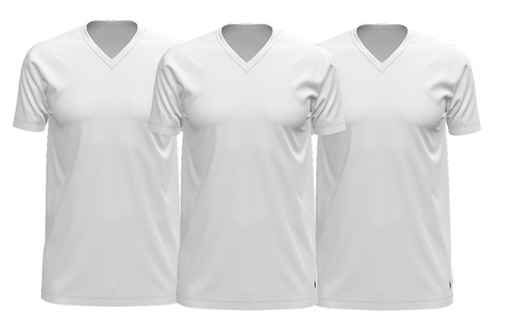 Ralph Lauren Basic cotton T-shirt 3-pack v-neck